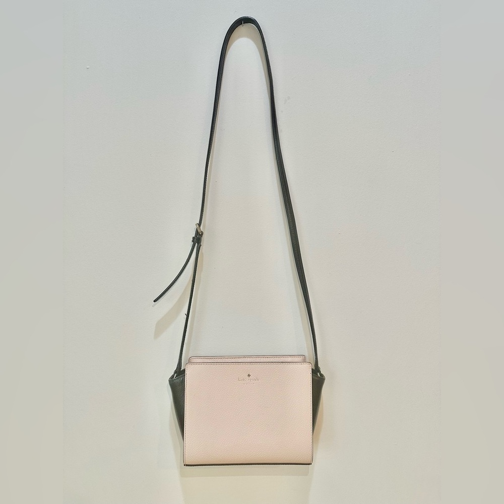 Kate Spade Light Pink and Black Crossbody Bag